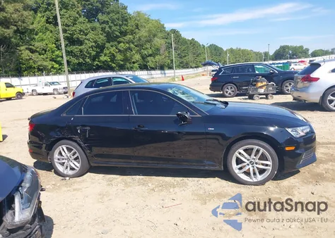 2017 Audi A4 2.0T Season Of Audi Ultra Premium z USA, uszkodzony, nr VIN WAUKMAF49HN055751